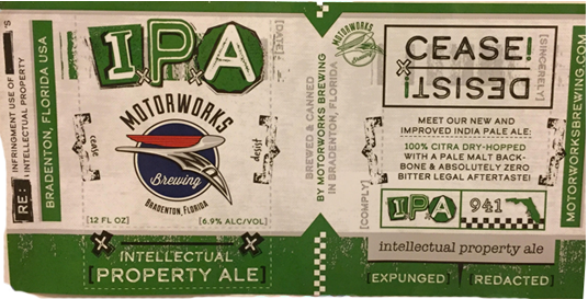 Intellectual Property Ale New Label