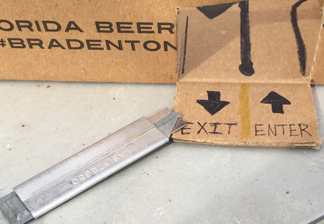 Box Cutter Step