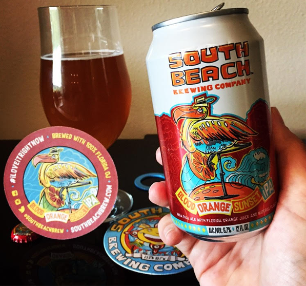 South Beach Brewing Sunset IPA